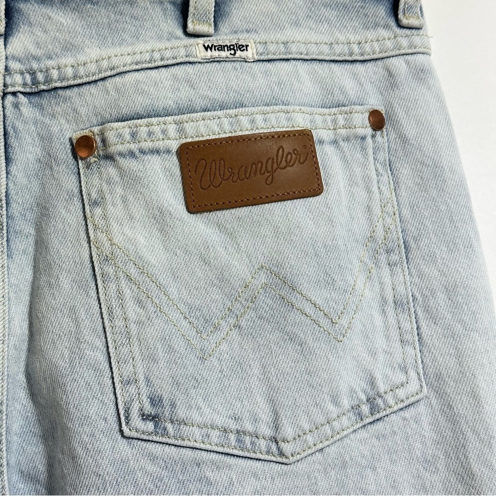 NWT WRANGLER Westward 626 High Rise Bootcut Jeans Storm Ultra Light Wash size 28 - Picture 11 of 12